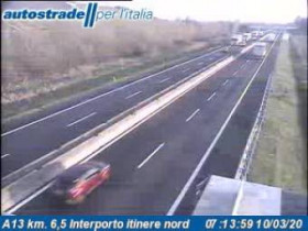 Imagen de vista previa de la cámara web Castel Maggiore - A13 - KM 6,5